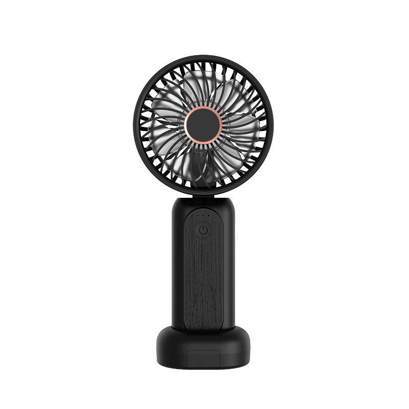 Portable Battery Operated Table Fan Lightweight Adjustable Speeds Compact Cooling Fan