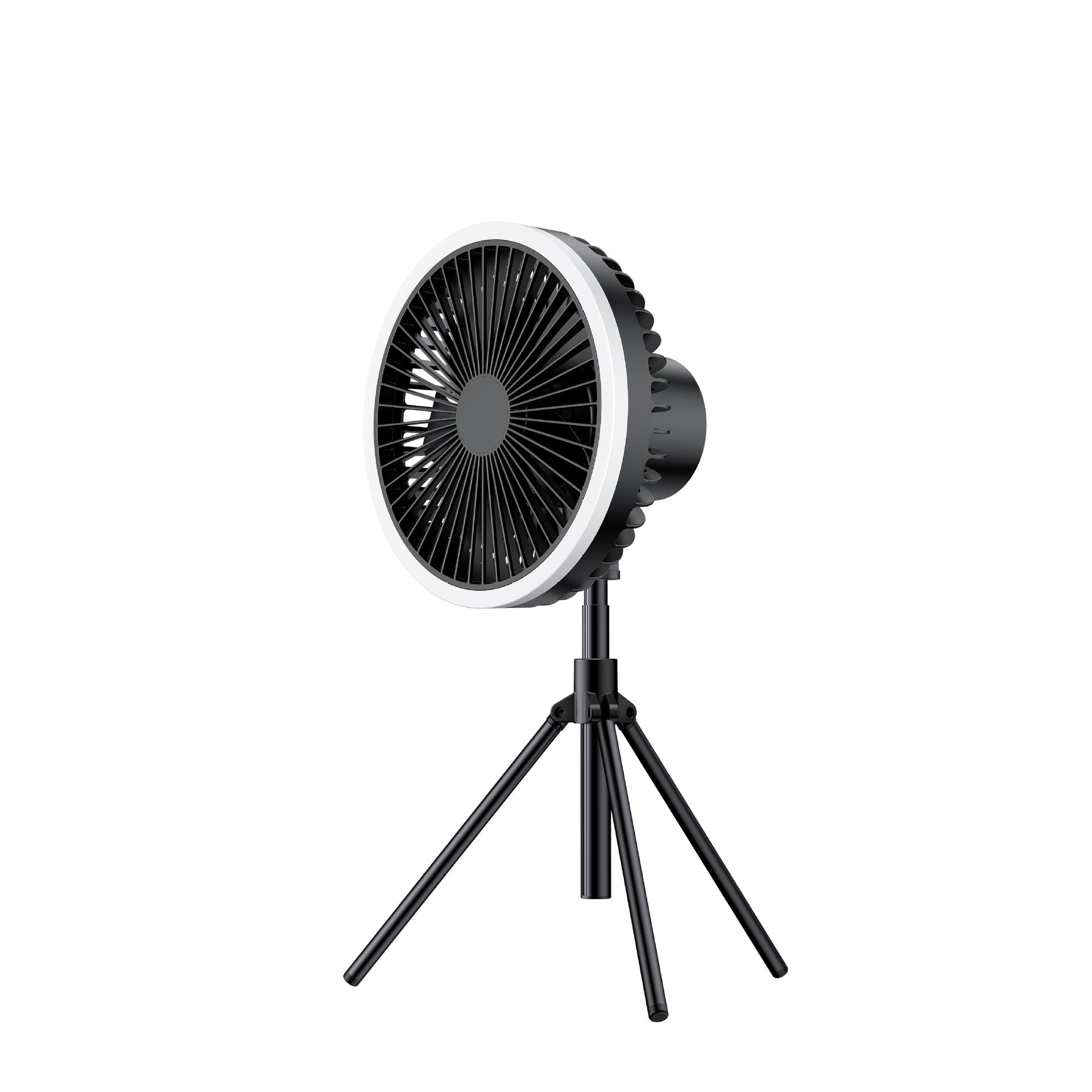 Adjustable Tripod Stand Fan with 3 Speeds and 360° Rotation