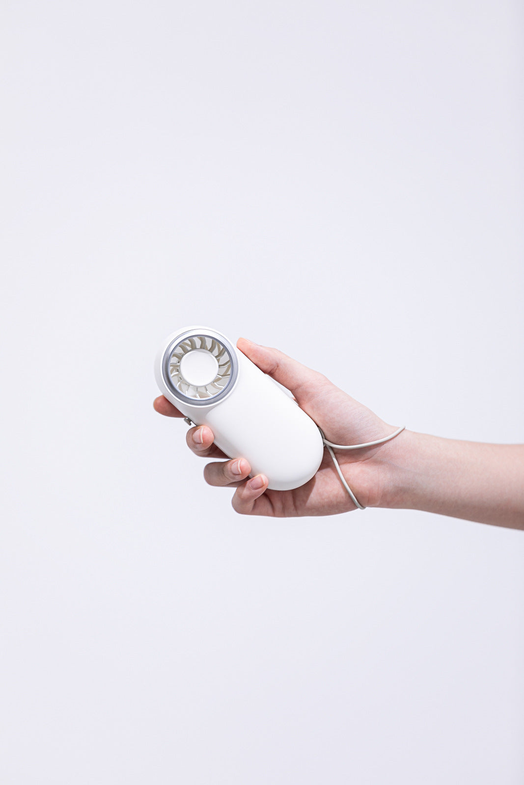 Rechargeable Handheld Fan Compact Portable Personal Fan with Carry Strap