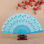 Women's Folding Fan Artistic Design Lightweight Compact Handheld Accessory