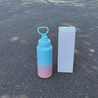 Women Sporty Water Bottle BPA-Free Plastic Non-Slip Surface Compact Size Dishwasher Safe