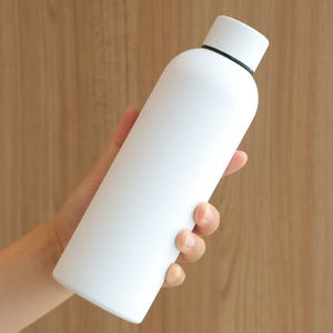 Insulated Stainless Steel Water Bottle for Women Floral Design Leak-Proof Screw Cap