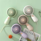 Portable Mini Fan Handheld Desk Fan Rechargeable Battery Lightweight Compact