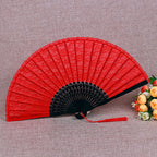 Ladies Lace Fan Elegant Filigree Lightweight Handheld Accessory
