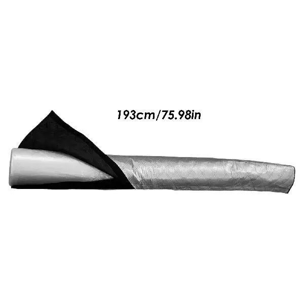 Flexible Insulated Refrigerant Line Cover with Reflective Thermal Barrier Unisex One Size