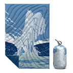 Compact Insulation Blanket Water-Repellent Lightweight Thermal Blanket with Nature Design