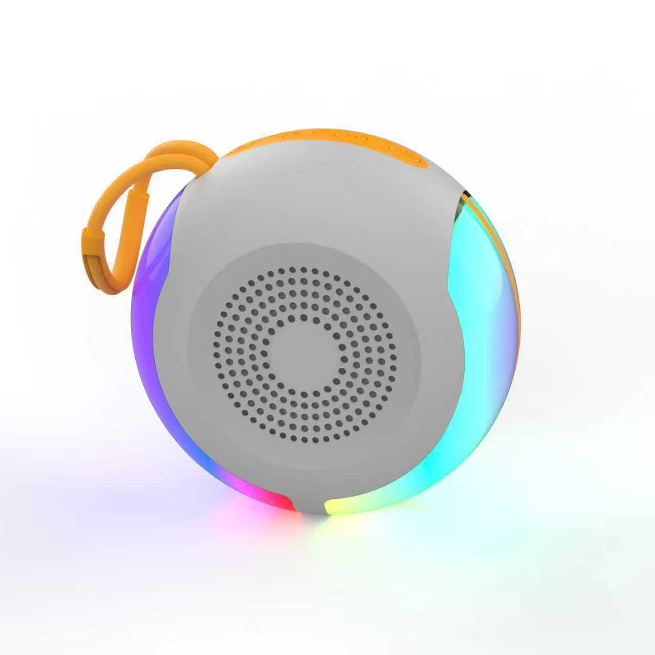 Harrow Portable Bluetooth Speaker with LED Light Effects Wireless Compact