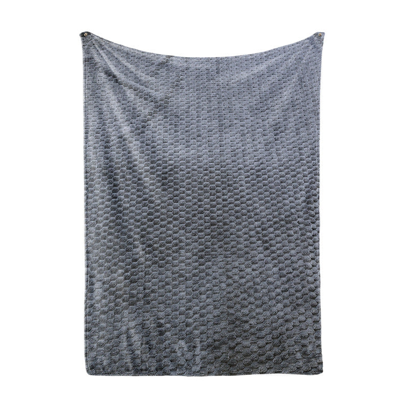 Brehn Women's Cozy Microfiber Blanket Thick Warm Quick Change Plaid Pattern