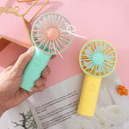 Portable Hand Fan with Ergonomic Grip and Long-Lasting Battery
