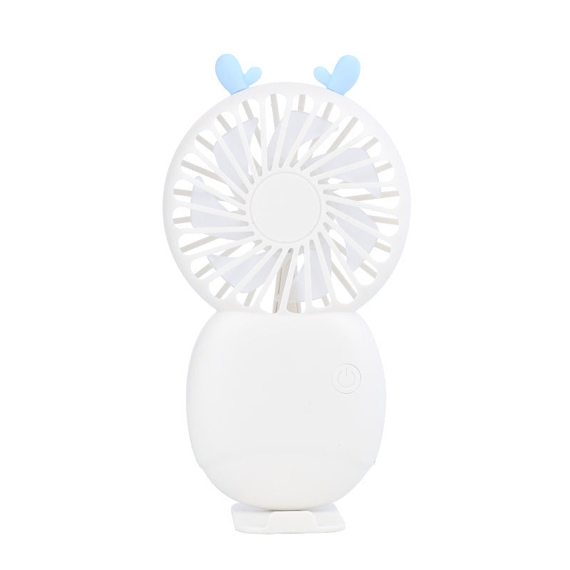 Bear-Shaped Portable Personal Cooling Fan Rechargeable Battery Lightweight