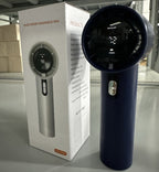 Harrow Portable Battery Operated Fan with Digital Display for Men Compact and Powerful Airflow