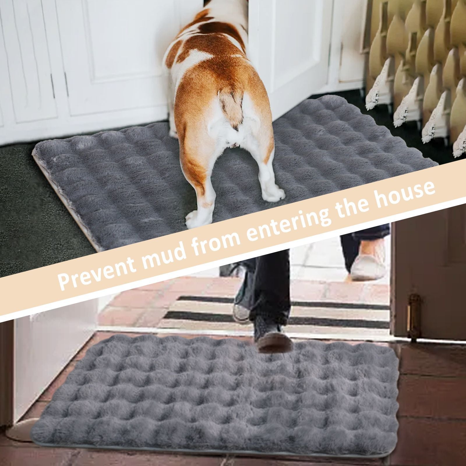 Harrow Unisex Cozy Dog Pillow with Non-Slip Bottom and Soft Durable Cover