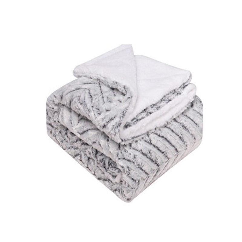 Women's Cozy Fleece Blanket Soft Warm Machine Washable Spacious Size