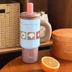 Women’s Multi-Purpose Insulated Drink Container Leak-Proof Lid Ergonomic Handle Large Capacity