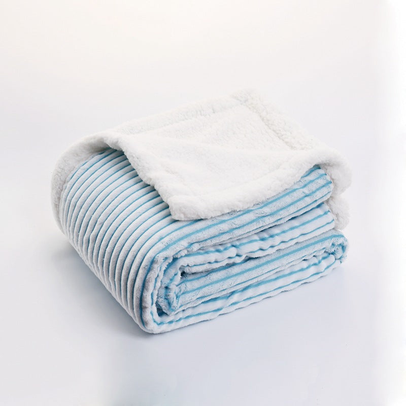 Brehn Women's Soft Velvety Cuddle Blanket Lightweight Warm Cozy Throw Blanket