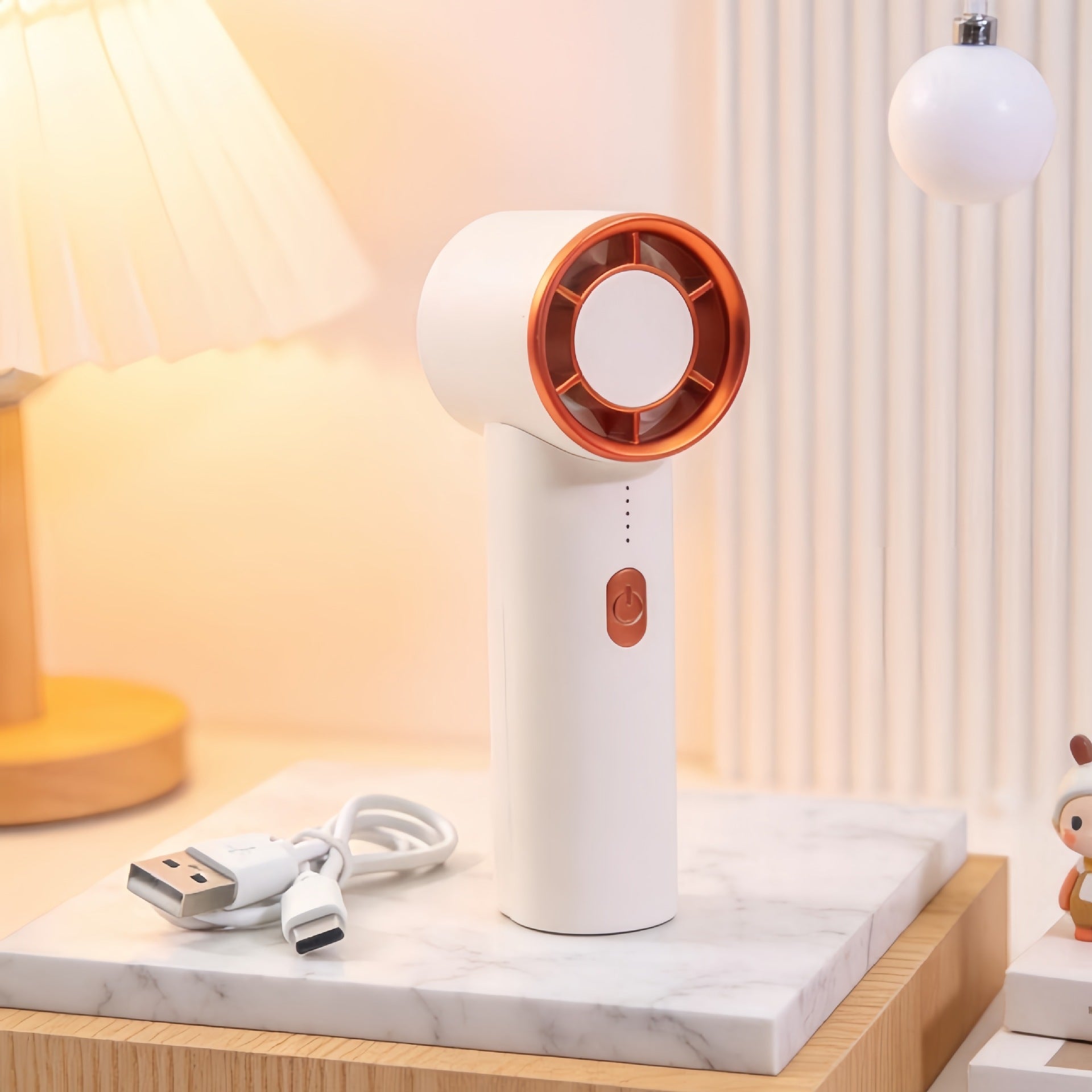Portable USB Hand Fan for Women with Modern Compact Design and Adjustable Speed