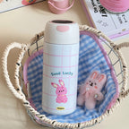 Women Insulated Water Bottle Leak-Proof Playful Animal Design Hot Cold Thermos