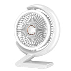 Table Fan Quiet Operation Adjustable Tilt Multiple Speeds for Home Office