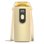 Portable Mini Water Sprayer with LED Display USB Rechargeable Compact Mist Fan
