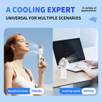 Portable Mini Fan Compact Lightweight Battery-Powered Personal Cooler