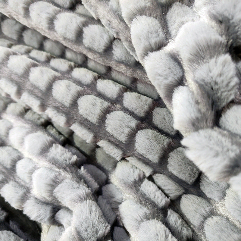 Brehn Wool Blanket Soft Warm Cozy Throw for Living Room Bedroom and Travel