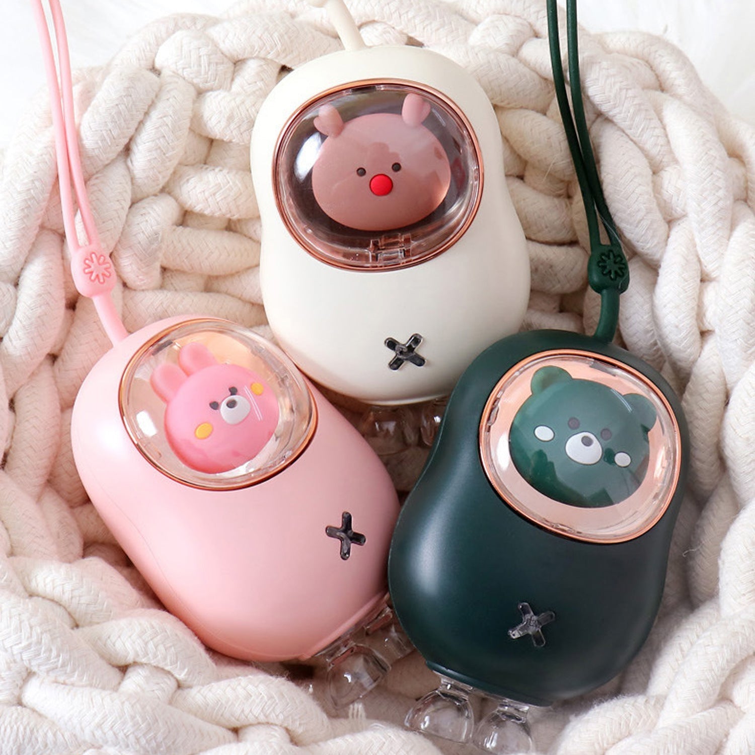 Portable Mini Humidifier USB Powered Cute Animal Design Silent Operation