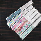 Ladies Fan With Shimmering Scale Pattern Lightweight Foldable Handheld Fan for Women