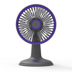 Compact USB Fan Portable Quiet Adjustable Tilt Table Desk Fan
