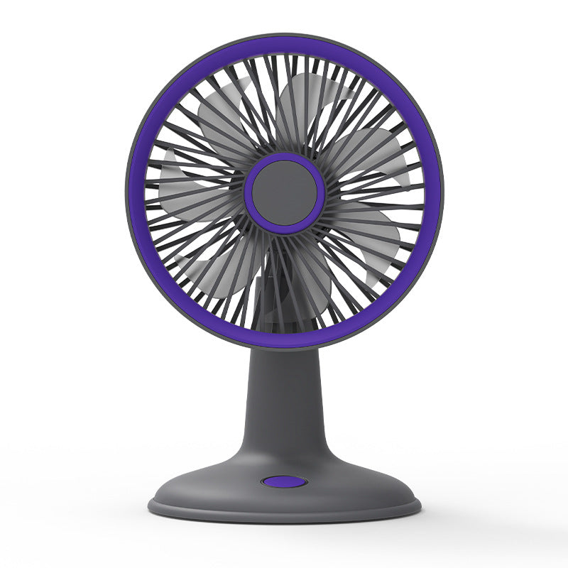 Compact USB Fan Portable Quiet Adjustable Tilt Table Desk Fan