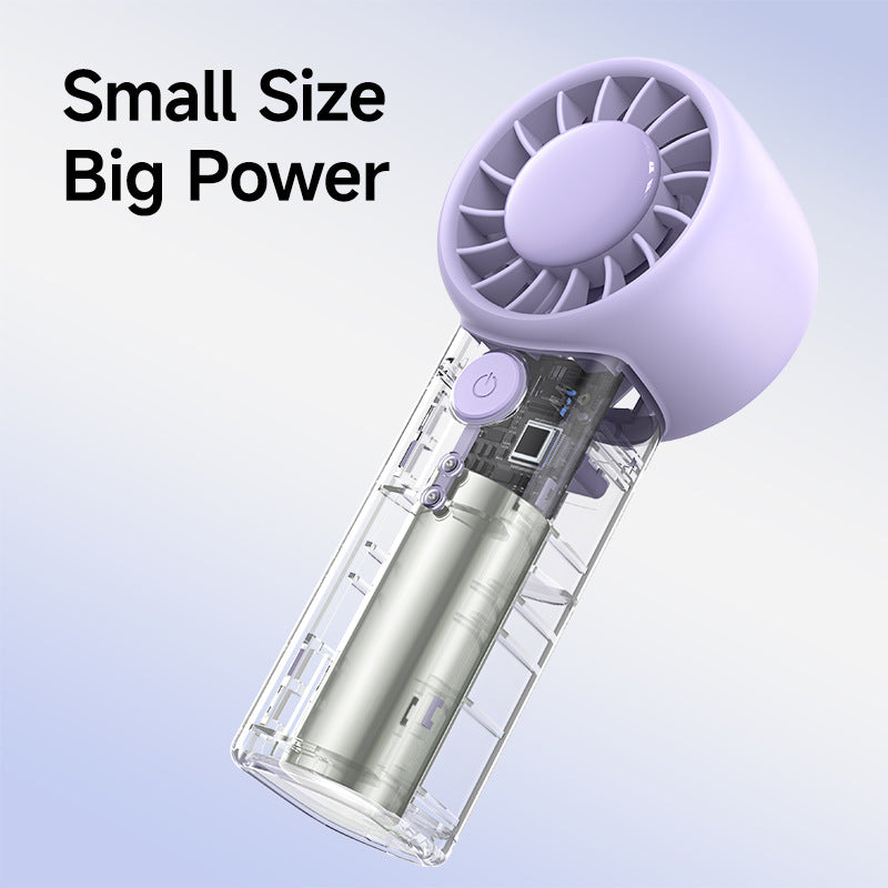 Portable Mini Fan USB Rechargeable Compact Quiet Personal Cooling Fan with Multiple Speeds