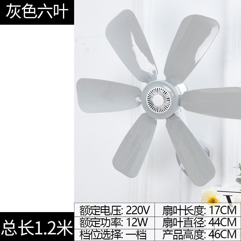 Wall-Mounted High-Performance Quiet Fan 12W Energy Efficient for Home