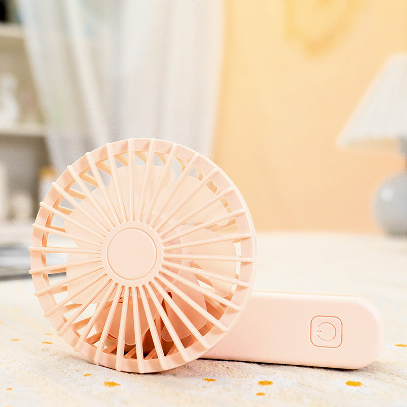 Portable Handheld Fan for Women Lightweight Ergonomic Design Battery Operated Personal Cooling Fan