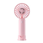 Portable Battery-Operated Fan USB Rechargeable Personal Cooling Fan with Adjustable Head
