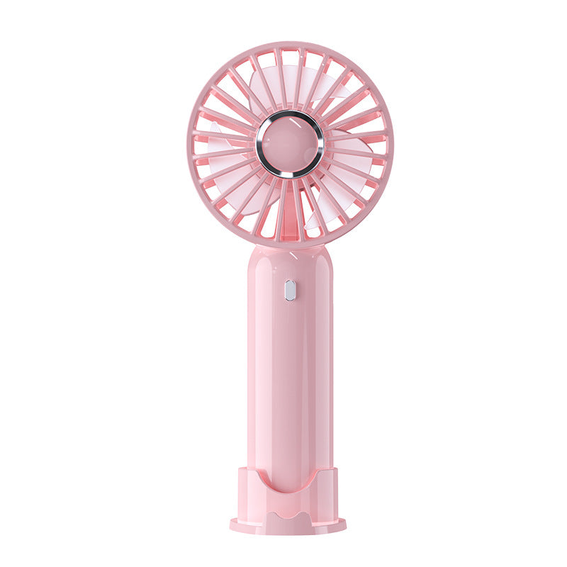 Portable Battery-Operated Fan USB Rechargeable Personal Cooling Fan with Adjustable Head