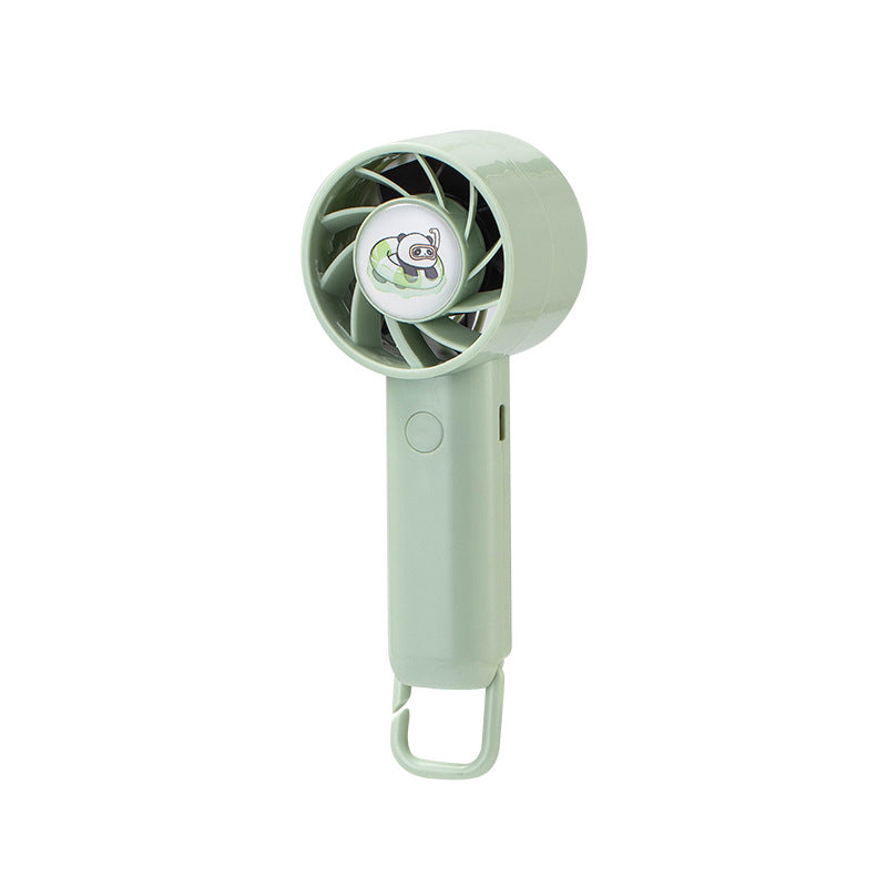 Portable Hand Fan Compact Lightweight Rechargeable Personal Cooling Fan