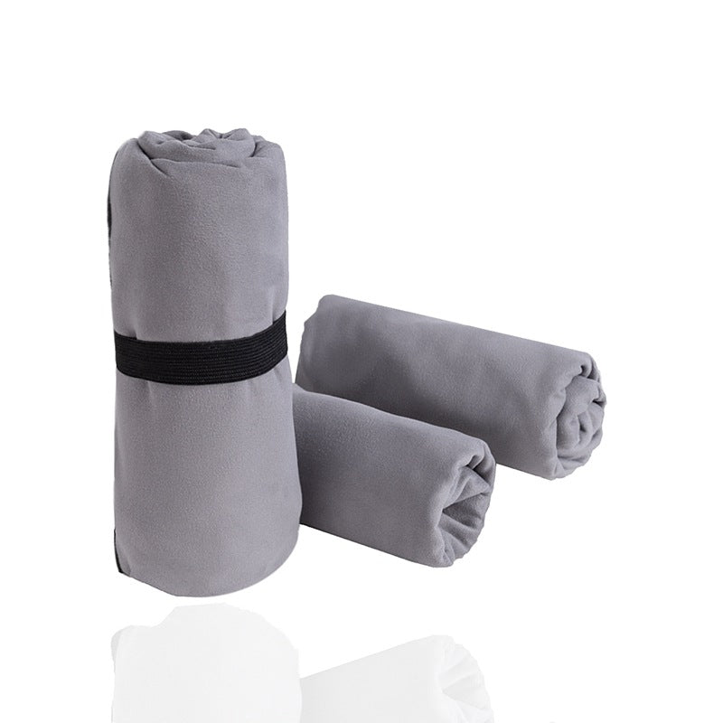 Brehn Ladies Compact Travel Fleece Blanket Lightweight Soft Cozy with Carry Strap