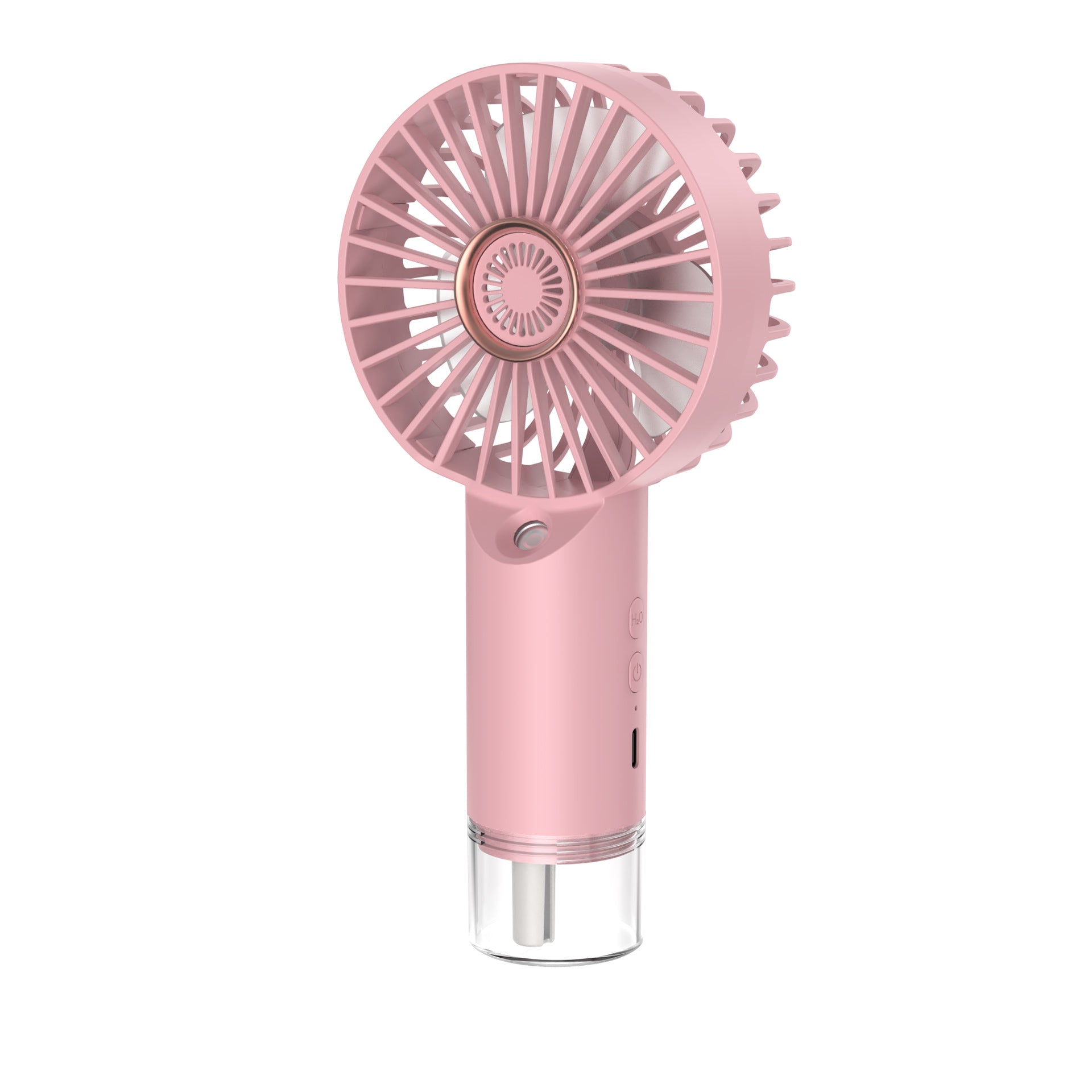 Portable Handheld Fan Battery Operated Compact Lightweight Adjustable Speeds Quiet Operation