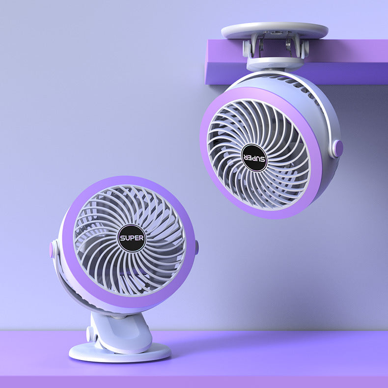 Unisex Table Fan Compact Design Tiltable Head Quiet Motor Energy Efficient Cooling