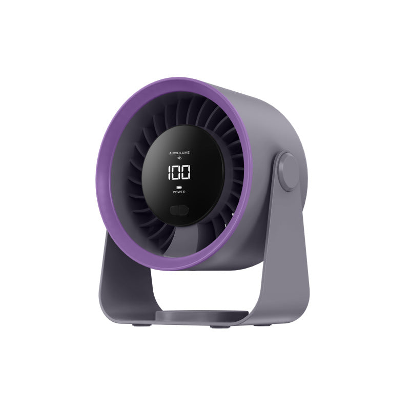 Table Fan Compact Design Quiet Operation Adjustable Tilt Angle