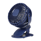 Portable Table Fan Compact Adjustable Tilt Quiet Operation Lightweight Cooling Fan