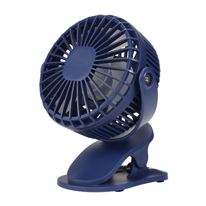 Portable Table Fan Compact Adjustable Tilt Quiet Operation Lightweight Cooling Fan