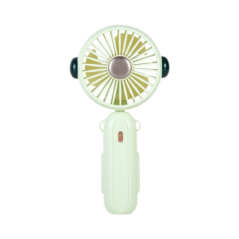 Cute Cartoon Design Handheld Fan Rechargeable Portable Personal Fan with Adjustable Speeds