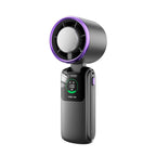 Handheld Turbo Fan Portable Rechargeable Compact Cooling Fan with LED Display