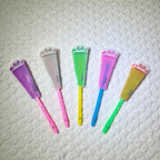 Ladies Handheld Fan Colored Compact Lightweight Cute Design