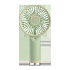 Portable Handheld Mini Fan USB Rechargeable Compact Lightweight with Cat Ear Design