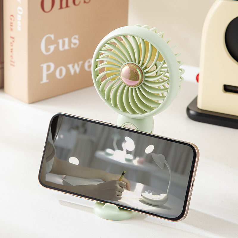 Portable Handheld Cooling Fan with Peltier Technology USB Rechargeable Stepless Speed Control