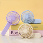 Portable Handheld Fan for Women Lightweight Ergonomic Design Battery Operated Personal Cooling Fan