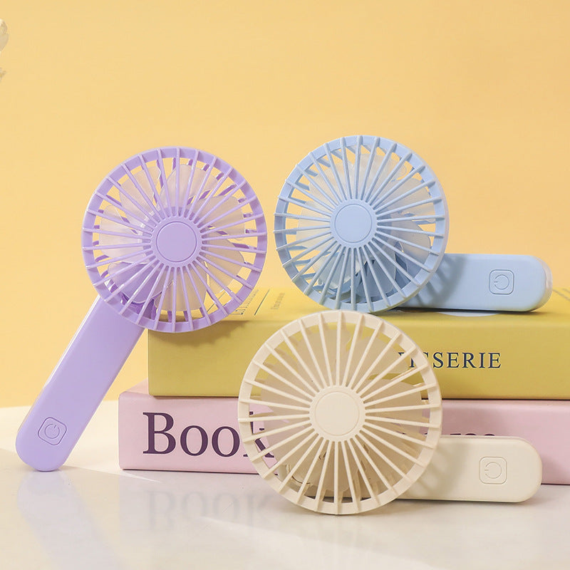 Portable Handheld Fan for Women Lightweight Ergonomic Design Battery Operated Personal Cooling Fan