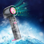 Portable Humidifier Fan with LED Display and Stepless Speed Control for Women