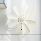 Wall Fan 12W Low Noise Powerful Motor Modern Design Easy Install